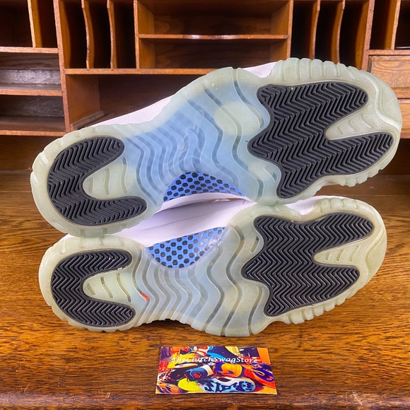 Nike Air Jordan 11 XI Retro Mens Shoes White Sz 11 - Picture 6 of 7